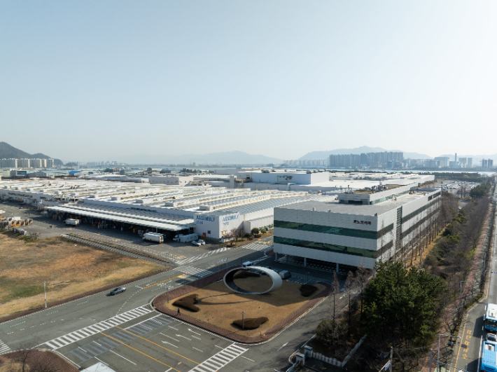 르노코리아 부산공장 전경. 르노코리아 제공