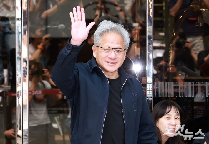 젠슨 황 엔비디아 최고경영자(CEO). 류영주 기자