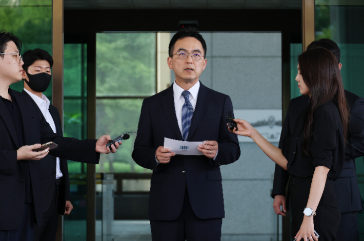 검찰총장 직무대행을 하던 구자현 대검 차장검사. 연합뉴스