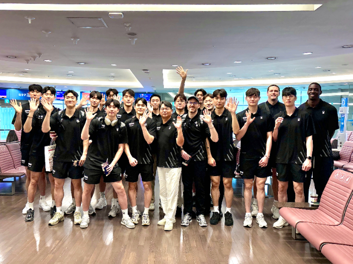 일본으로 출국한 소노. 소노 제공