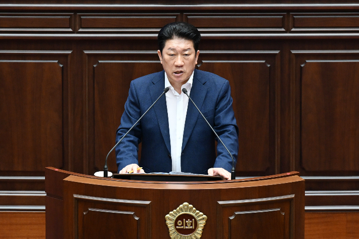 부산시의회 송상조 부의장. 부산시의회 제공