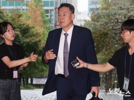 김명수 전 합동참모본부 의장, 1차 공판 출석
