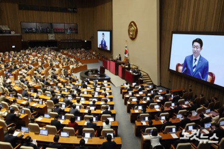 조정식 국회의장, 정기국회 개회사