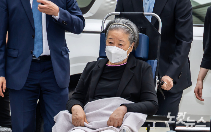 한학자 통일교 총재. 류영주 기자