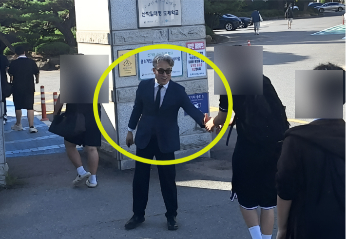 청소년 안전보안관 활동. 전남자치경찰위 제공