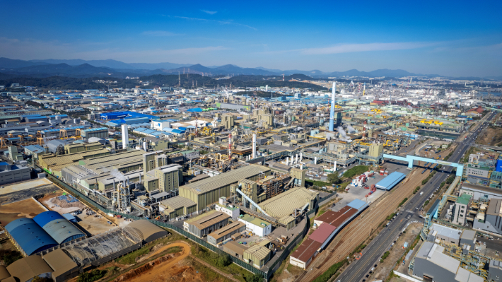 고려아연 온산제련소 전경. 고려아연 제공