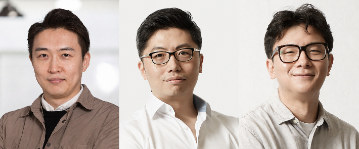 (왼쪽부터)UNIST 바이오메디컬공학과 강주헌, 주진명, 이세민 교수. UNIST 제공