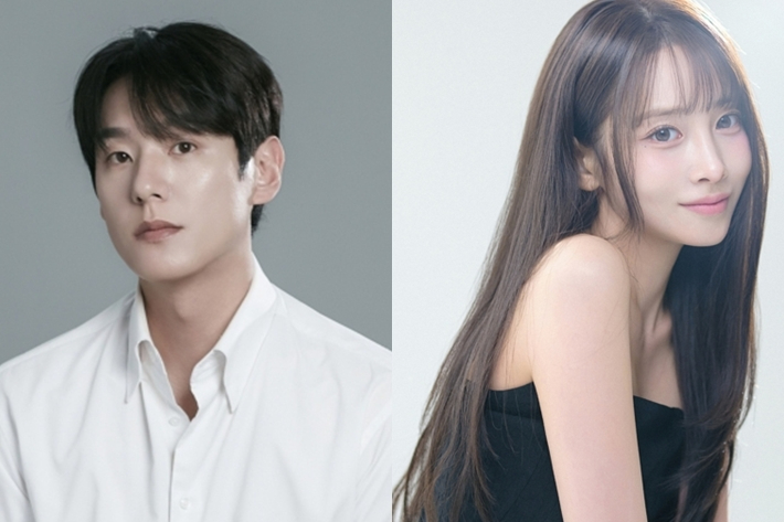 왼쪽부터 배우 곽시양, 러블리즈 유지애. 각 소속사 제공