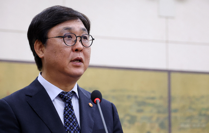 최휘영 문화체육관광부 장관. 연합뉴스