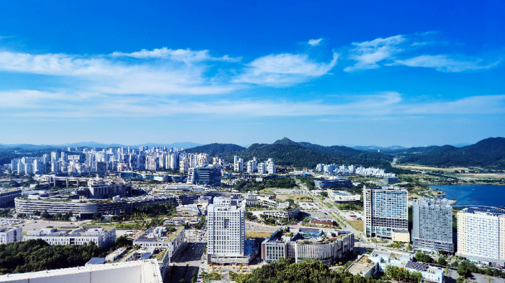 세종시 도심 전경. 연합뉴스