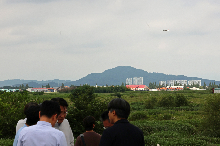 호남권 반도체 클러스터 부지로 선정된 광주 군공항. 연합뉴스