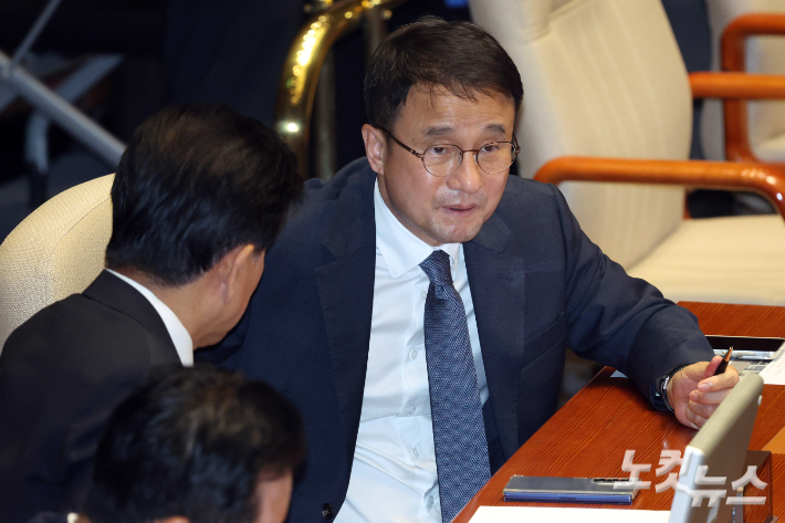 더불어민주당 한병도 원내대표. 윤창원 기자