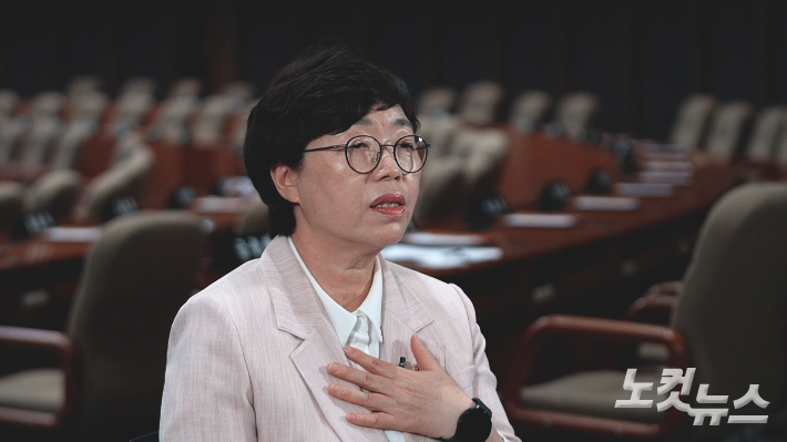 경기도의회 최초의 4선 여성의원이 된 박옥분 의원(더불어민주당·수원2). 박철웅 PD