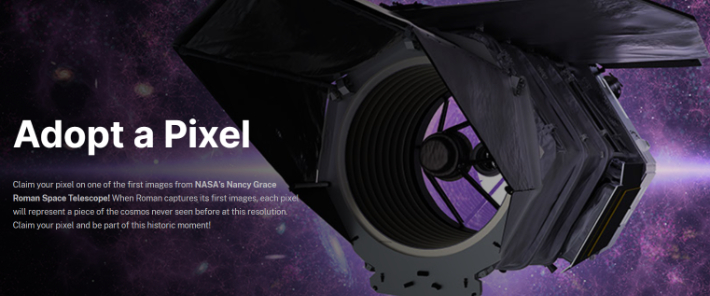 NASA 이벤트 페이지 캡처