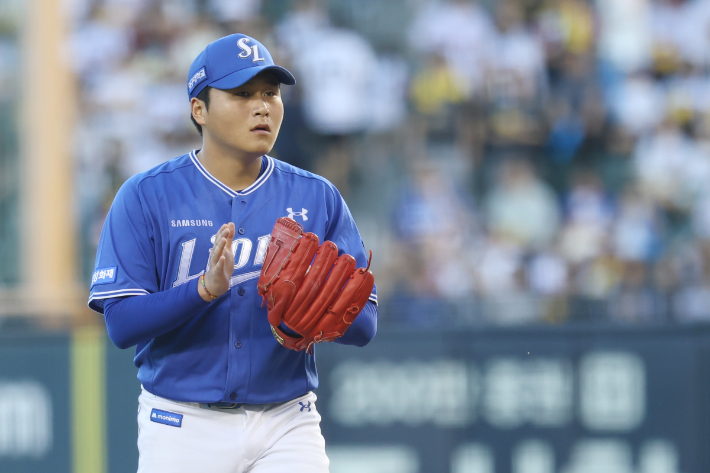 좌완 이승현. 삼성 라이온즈