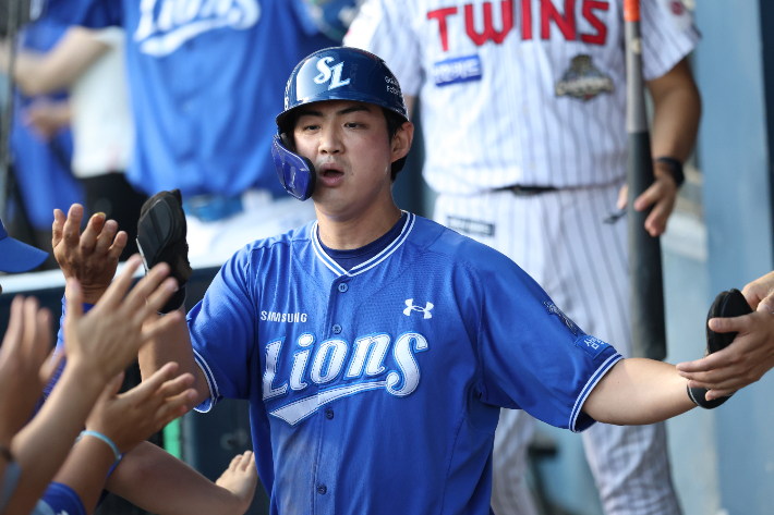 구자욱. 삼성 라이온즈