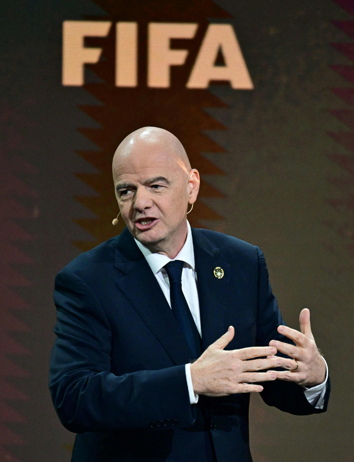 FIFA 잔니 인판티노 회장. 연합뉴스