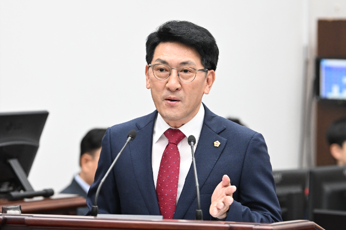 김황국 의원. 제주도의회 제공