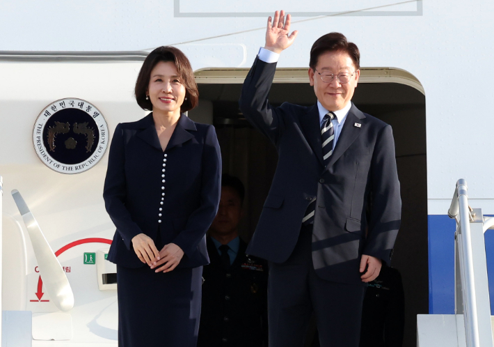 이재명 대통령과 김혜경 여사. 연합뉴스