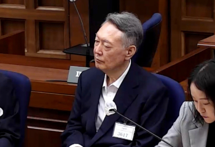 윤석열 전 대통령. 서울중앙지법 제공