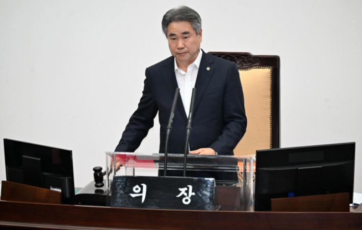 박준 경남도의회 의장. 경남도의회 제공 