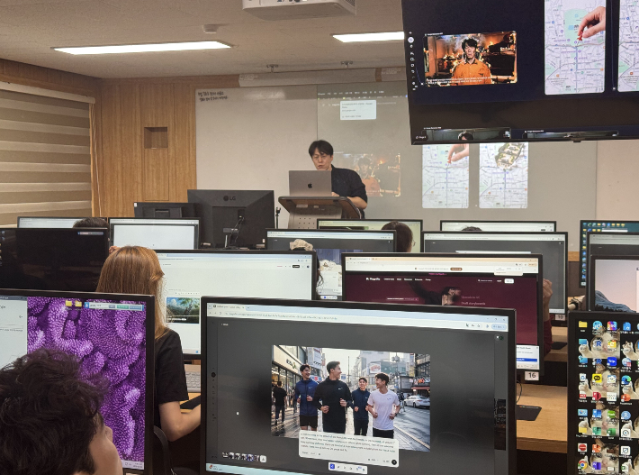 지난 8일 진행된 2차 교육. 강원대학교 제공