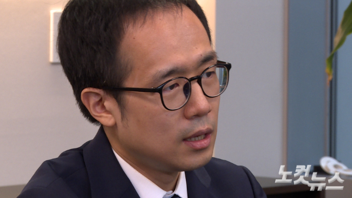 2024년 서울남부지검에서 이른바 '명문대 마약동아리' 사건을 수사한 이영훈 변호사가 지난달 31일 서울 강남구의 법우법인 위온 사무실에서 CBS노컷뉴스와 인터뷰를 갖고 있다. 남성경 기자