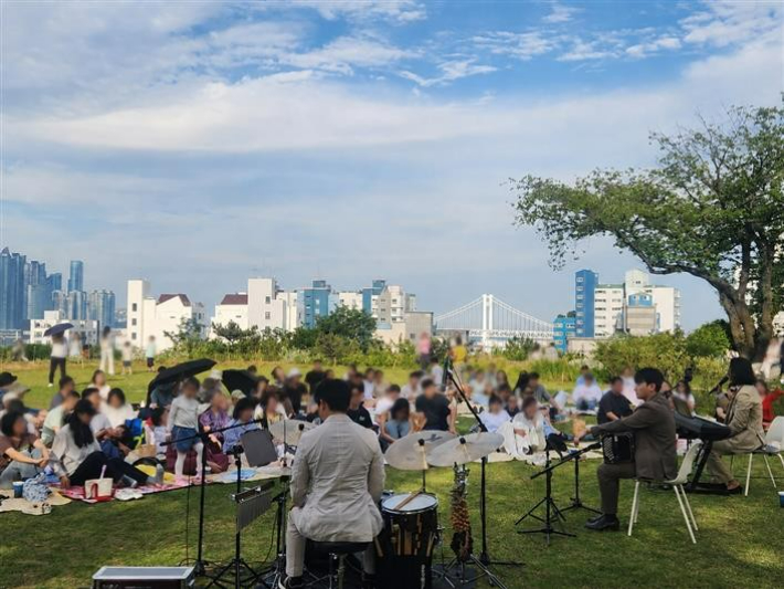 도모헌 재즈 공연 자료사진. 부산시 제공