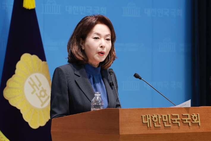 김민전 국민의힘 의원. 연합뉴스