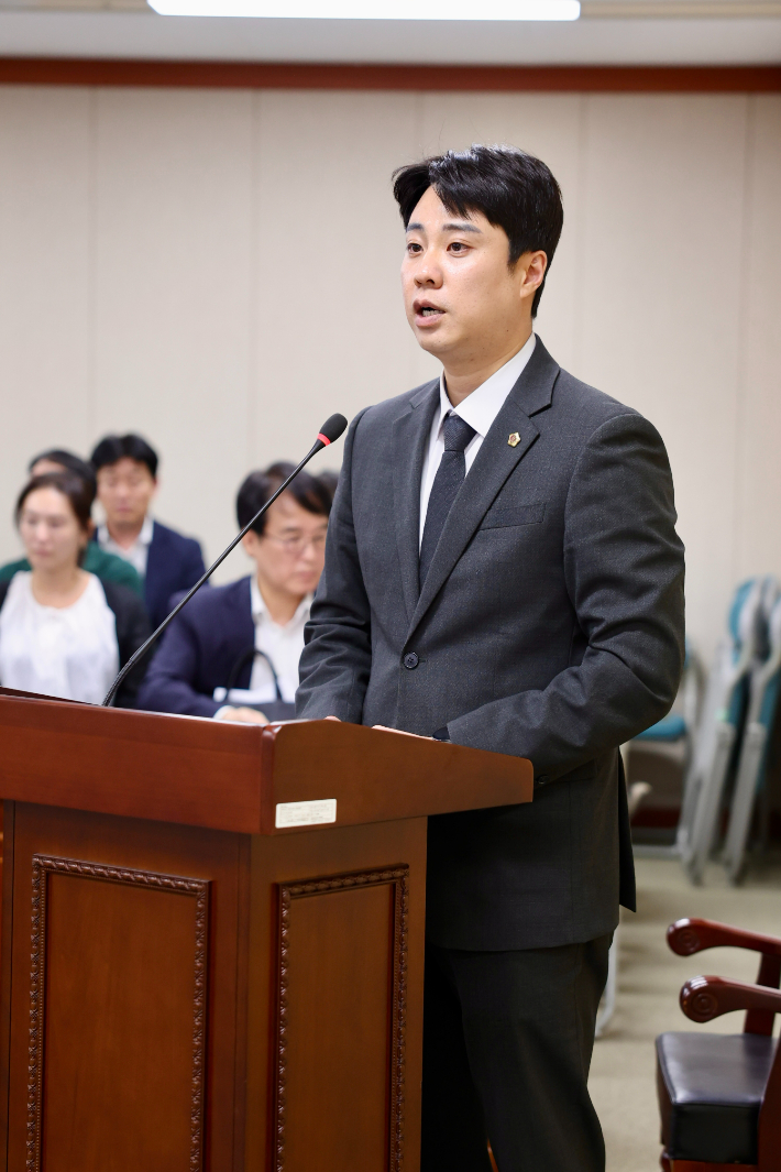 이석주 특별시의원 "NCC 감축 여수산단 협력업체 지원" 촉구