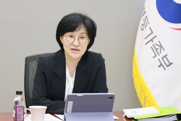 원민경 성평등가족부 장관. 성평등가족부 제공