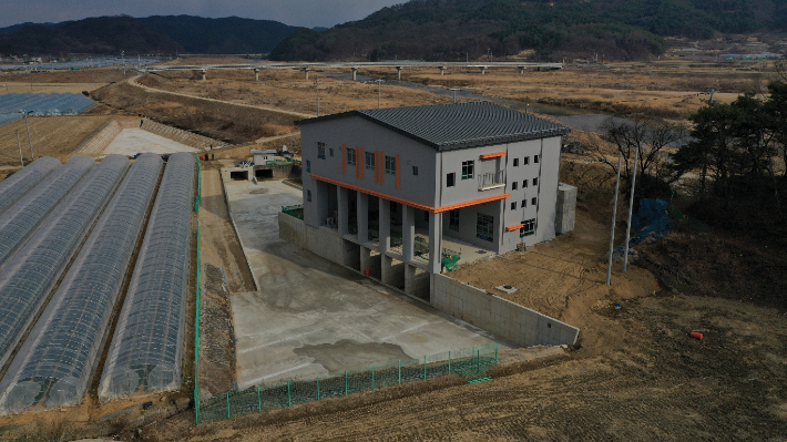 재해예방사업 예천용궁지구. 경북도 제공