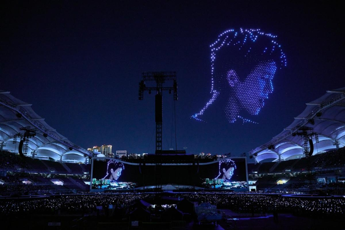 임영웅 콘서트 'IM HERO - THE STADIUM 2'. 물고기뮤직 제공
