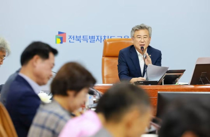 천호성 전북교육감. 전북교육청 제공