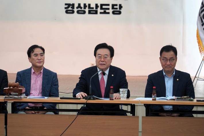 국민의힘 박상웅 경남도당위원장. 경남도당 제공