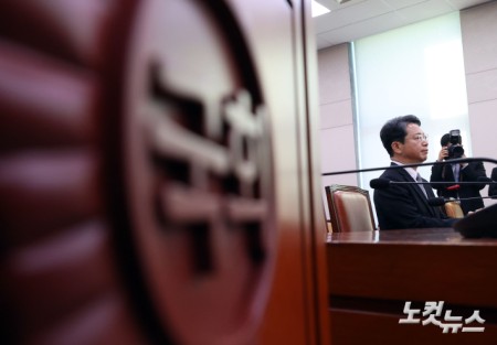 인사청문회 출석한 김승원 법무장관 후보자