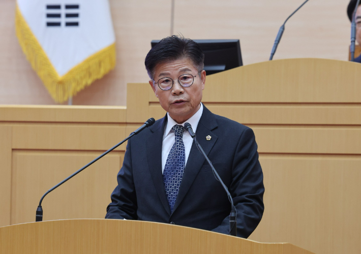 김문수 의원. 통합특별시의회 제공