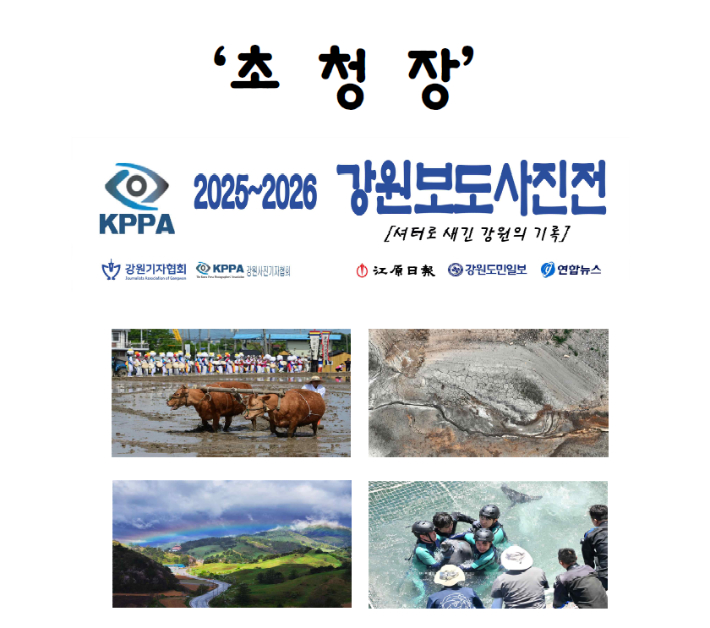 한국사진기자협회 강원지회 제공