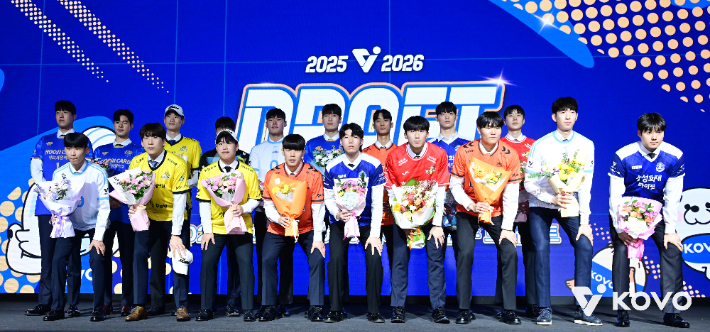 지난해 V리그 남자 신인 드래프트 모습. KOVO 