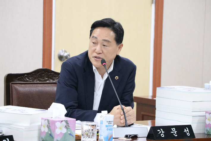 강문성 의원. 통합특별시의회 제공 
