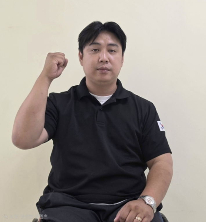 MVP 차지한 조정두. 대한장애인체육회