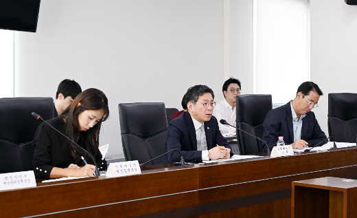 기획예산처 조용범 차관이 9월 17일 오전 정부세종청사에서 관계부처 합동 제14차 재정집행 점검회의를 주재해 발언하고 있다. 기획예산처 제공