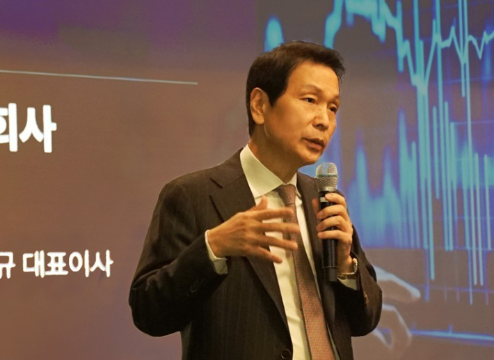 한국투자신탁운용의 배재규 대표이사. 한투운용 제공