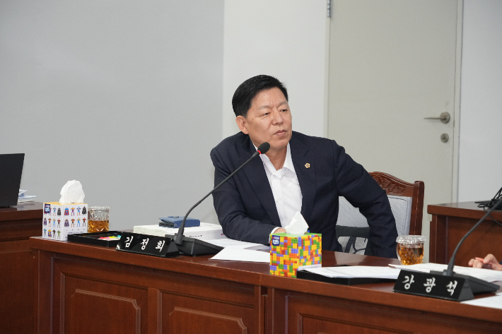 김정희 의원. 통합특별시의회 제공