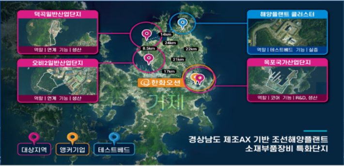 소부장 특화단지 입지 계획. 경남도 제공