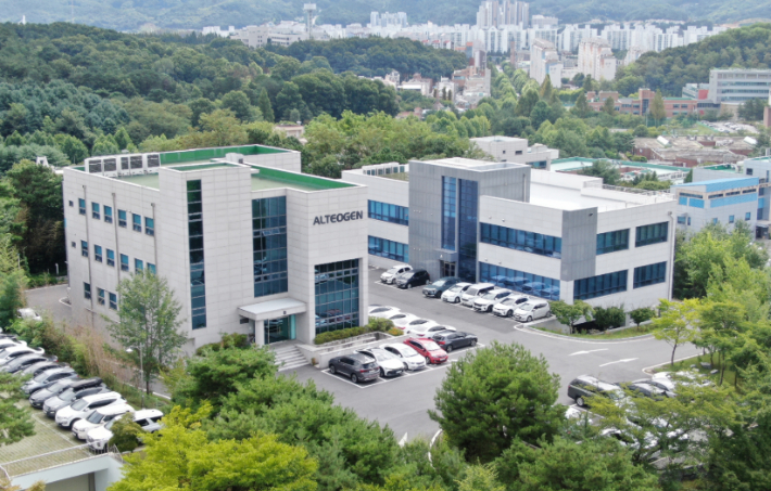 알테오젠 본사 조감도.알테오젠 제공
