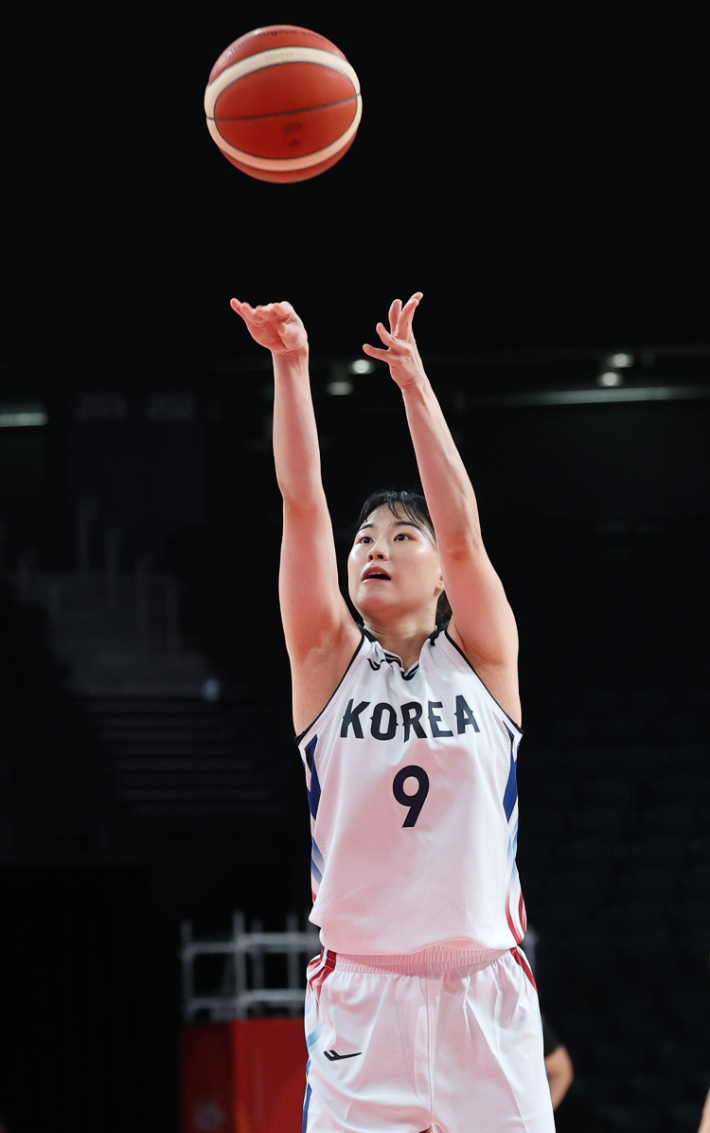 21점을 올린 이소희. 연합뉴스