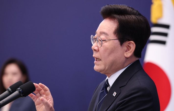 이재명 대통령. 연합뉴스