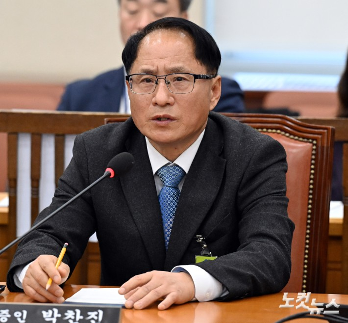 박찬진 전 중앙선거관리위원회 사무총장. 윤창원 기자