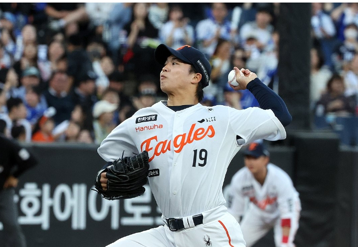 한화 왕옌청. 연합뉴스